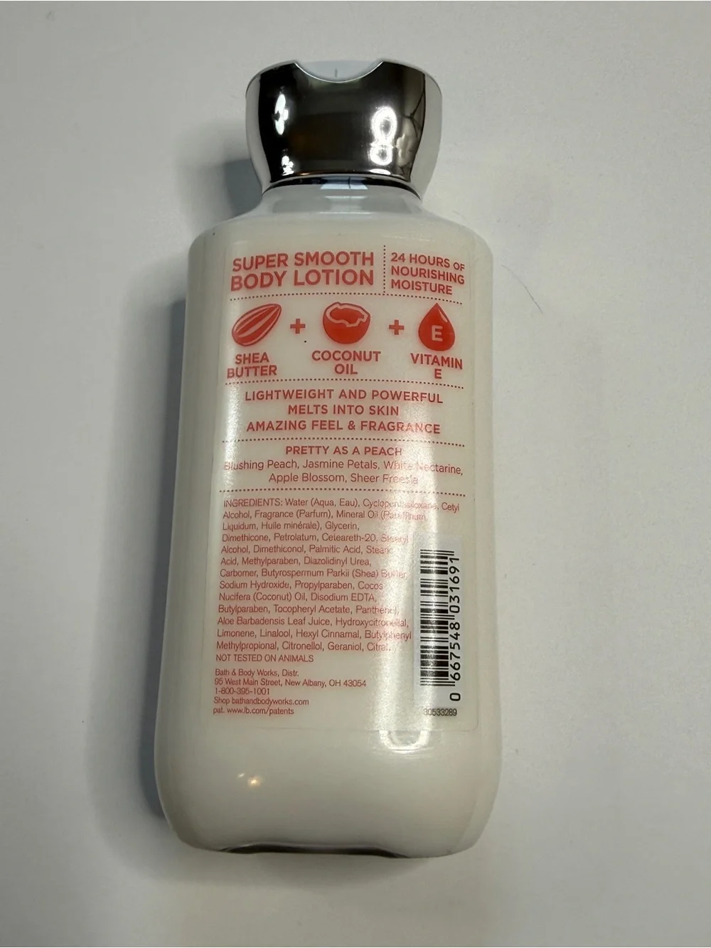Bath & Body Works Pretty as a Peach Body RETIRED SCENT Body Lotion